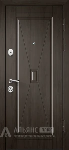 Дверь цвета Венге (Wenge) №48 внешняя - фото