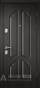 Входная дверь Black с максимальной звукоизоляцией №44 внешняя - фото