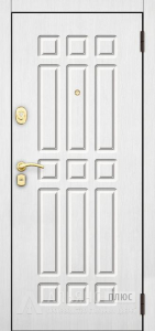 Дверь с покрытием шпон ясень №25 внешняя - фото