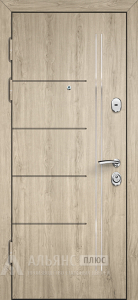 Сварная дверь с тремя петлями для квартиры домов хрущевской постройки №15 внутренняя - фото