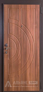 Железная дверь в отделке шпон №29 внешняя - фото