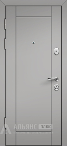 Входная дверь с глубокой фрезеровкой №8 внутренняя - фото