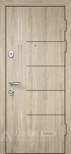 Широкая дверь с тройным уплотнителем №5 внешняя - фото