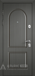 Квартирная дверь с хорошей степенью безопасности и заполнением минеральная вата №26 внутренняя - фото