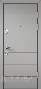 Термо-дверь для вашего дома цвет Антрацит внутри №129 внешняя - фото