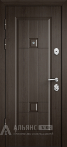 Дверь с терморазрывом в стиле Антик с прочным дополнительным замком №3 внутренняя - фото