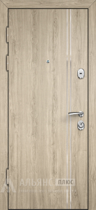 Входная дверь мдф с двух сторон с уплотнителем для сталинки №11 внутренняя - фото