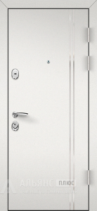 Входная дверь Люкс с отделкой под старину внутри №64 внешняя - фото