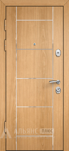 Недорогая термо-дверь черная №24 внутренняя - фото