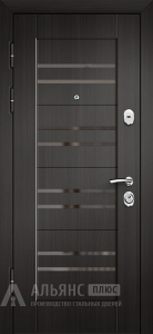 Входная дверь цвета Капучино (Cappuccino) №15 внутренняя - фото