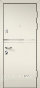 Прочная стальная дверь с гарантией №26 внешняя - фото