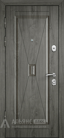 Фото 2 «Дверь для безопасности с полимерным напылением №52»