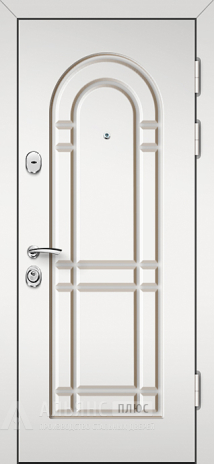 Фото «Дверь для безопасности с полимерным напылением №52»